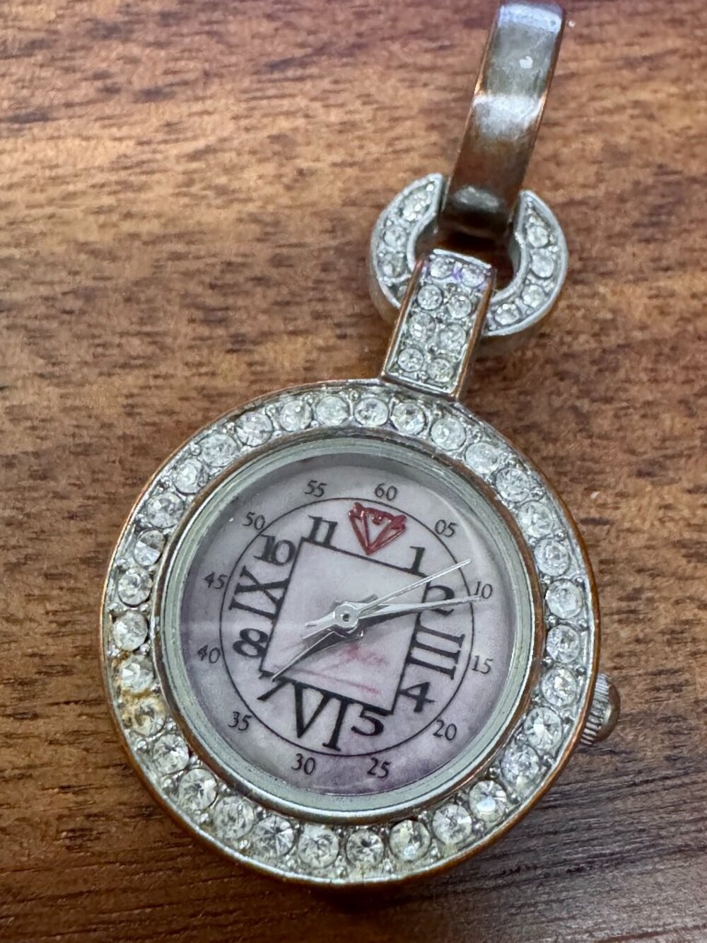 Diane Balit Hand Painted Pendant Watch